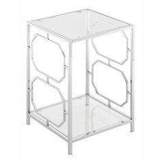 Omega Chrome End Table