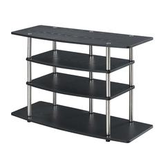 Designs2Go No Tools Wide Highboy TV Stand