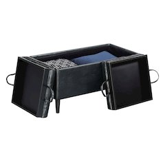 Designs4Comfort Magnolia Storage Ottoman with Trays