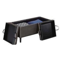 Designs4Comfort Magnolia Storage Ottoman with Trays