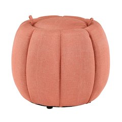Designs4Comfort Daisy Storage Ottoman with Reversible Tray Lid