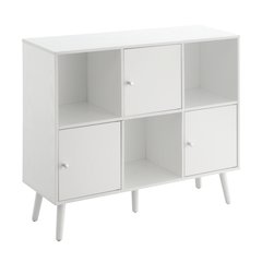 Xtra Storage 3x2 3 Door Cabinet Console Table