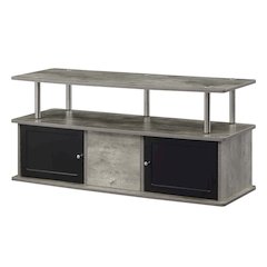 TV Stand with 3 Storage Cabinets and Shelf for TVs up to 55 inches