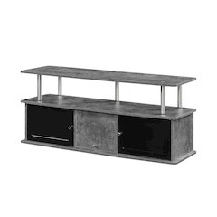 TV Stand with 3 Storage Cabinets and Shelf for TVs up to 55 inches