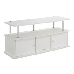 TV Stand with 3 Storage Cabinets and Shelf for TVs up to 55 inches