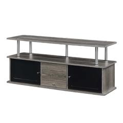 TV Stand with 3 Storage Cabinets and Shelf for TVs up to 55 inches