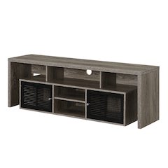Lexington 60 inch TV Stand with Storage Cabinets and Shelves