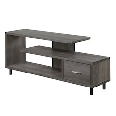 Seal II 1 Drawer TV Stand with Shelves for TVs up to 65 Inches