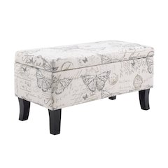 Designs4Comfort Winslow Storage Ottoman Bench