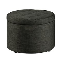 Designs4Comfort Round Shoe Ottoman