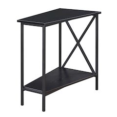 Tucson Wedge End Table with Shelf