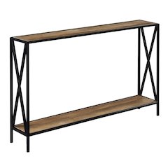 Tucson Console Table with Shelf