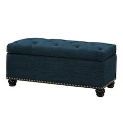 Designs4Comfort 9th Avenue Storage Ottoman Bench