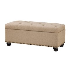 Designs4Comfort 9th Avenue Storage Ottoman Bench