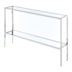 Nadia Chrome Console Table