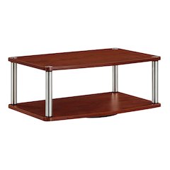 Designs2Go Double Tier Swivel Riser for TVs up to 26 Inches