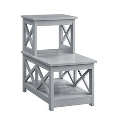 Oxford 2 Step Chairside End Table