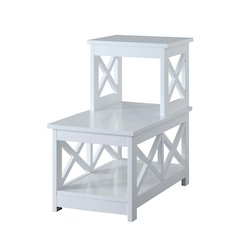 Oxford 2 Step Chairside End Table