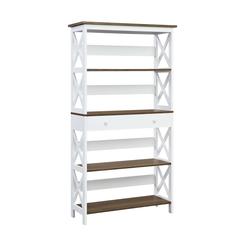 Oxford 5 Tier Bookcase with Drawer