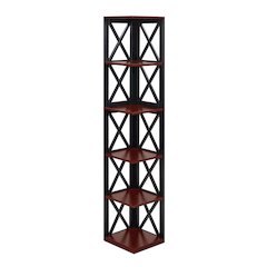 Oxford 5 Tier Corner Bookcase