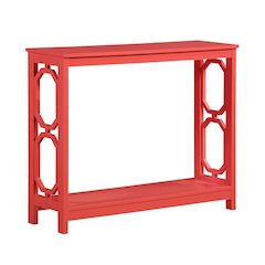 Omega Console Table with Shelf