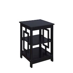 Town Square End Table with Shelves