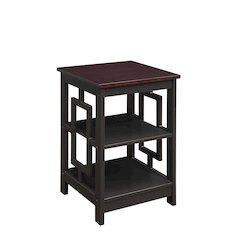 Town Square End Table with Shelves