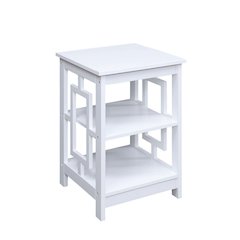 Town Square End Table with Shelves