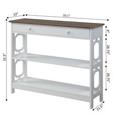 Omega 1 Drawer Console Table