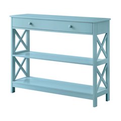 Oxford 1 Drawer Console Table with Shelves