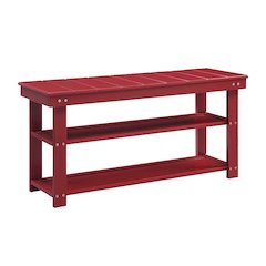 Oxford Utility Mudroom Bench with Shelves