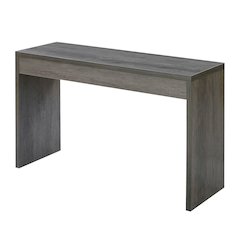 Console Desk, Gray, 48 Inch, Versatile, Hallway Foyer