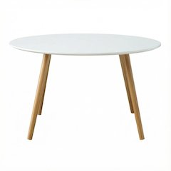 Multi-Color Round Coffee Table with Sturdy Construction and Compact Design SKU