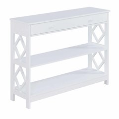 Diamond 1 Drawer Console Table