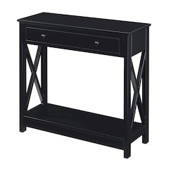 Oxford 1 Drawer Entryway Hall Table with Shelf