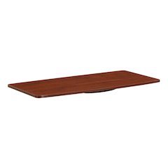 Brown TV stand - swivel riser, 37-inch screens, contemporary style