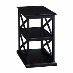 Coventry Chairside End Table with Shelves