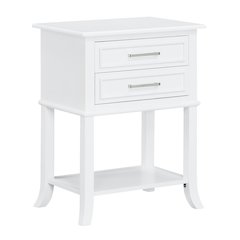 Sydney 2 Drawer Entryway Hall Table with Shelf