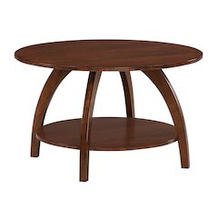 Aldrin Coffee Table with Shelf