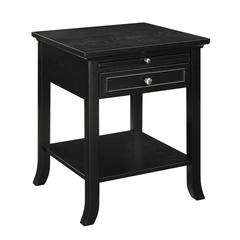 American Heritage Logan End Table with Drawer and Slide