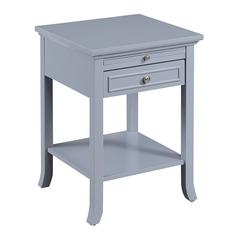 American Heritage Logan End Table with Drawer and Slide