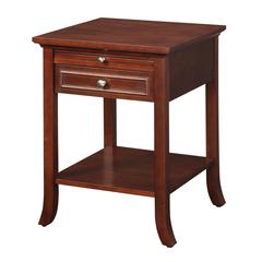 American Heritage Logan End Table with Drawer and Slide