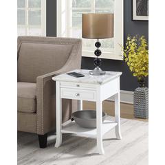 American Heritage Logan End Table with Drawer and Slide