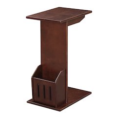 Designs2Go Abby C End Table with Magazine Holder