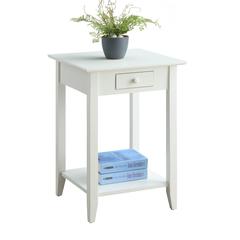 American Heritage End Table with Drawer and Shelf