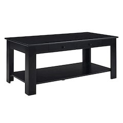 Designs2Go 2 Drawer Baja Coffee Table with Shelf