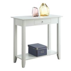 American Heritage Hall Table with Drawer and Shelf
