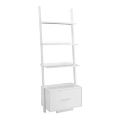American Heritage Ladder Bookcase with File Drawer