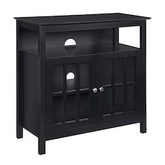 Big Sur Highboy TV Stand with Storage Cabinets for TVs up to 40 Inches