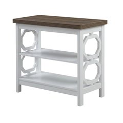 Wooden End Table with Modern Design and Durable Finish